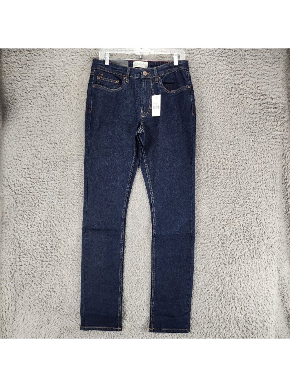 Jachs Jeans Mens 31x34 Blue Stretch Denim Straight Fit *NWT*